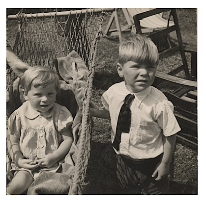 I was just helping her out of the Hammock!