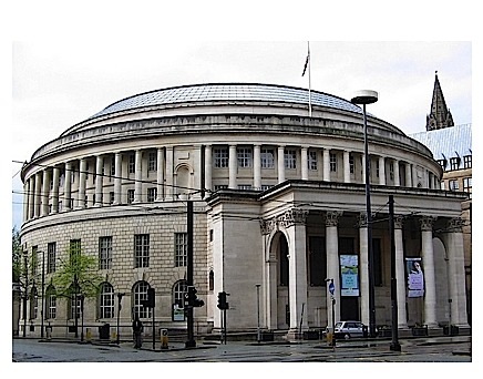 Manchester Library, England